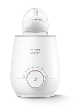 Avent White Bottle Warmer – Fast, Gentle Bottle & Food Heating